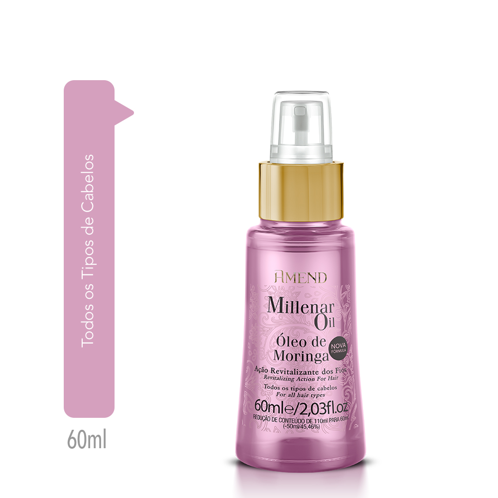 Kit Seca Sem Frizz + Óleo de Moringa | 2 Produtos